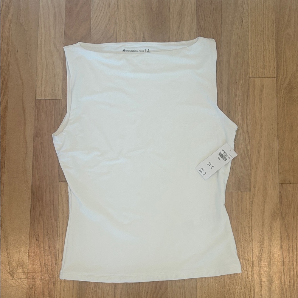 Abercrombie & Fitch Classic White Tank Top